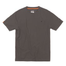 Scruffs Eco Worker Pocket Short Sleeve T-Shirt Charcoal 2X Large 49-52" Chest