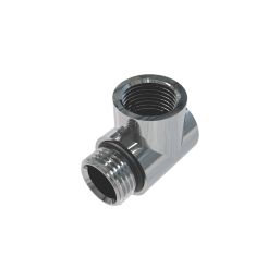 Flomasta  Brass BSP Equal 90° Towel Radiator Elbow 1/2"