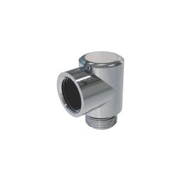 Flomasta  Brass BSP Equal 90° Towel Radiator Elbow 1/2"