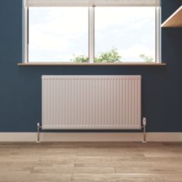 Flomasta 600mm x 1100mm 5016BTU White Type 21 Convector Radiator