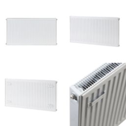 Flomasta 600mm x 1100mm 5016BTU White Type 21 Convector Radiator
