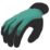 MCR Safety HydraGrip General Handling Gloves Green/Black X Large 1 Pair
