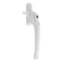 ERA  Right-Handed Cockspur Window Handles  White 3 Pack