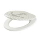 Palmi  Toilet Seat Moulded Bamboo Marine