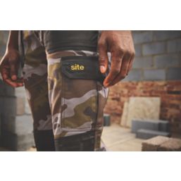 Site Harrier Work Trousers Camouflage 38" W 32" L