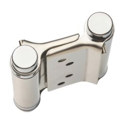 Smith & Locke Polished Chrome  Spring Hinge 75mm x 132mm