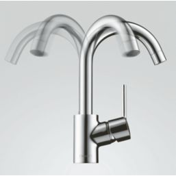 Hansgrohe Vernis Blend Chrome 126mm Mono Bidet Mixer Tap  With Pop-Up Waste