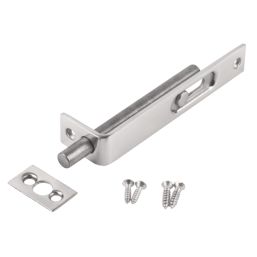 Smith & Locke Flush Bolt Polished Chrome 100mm