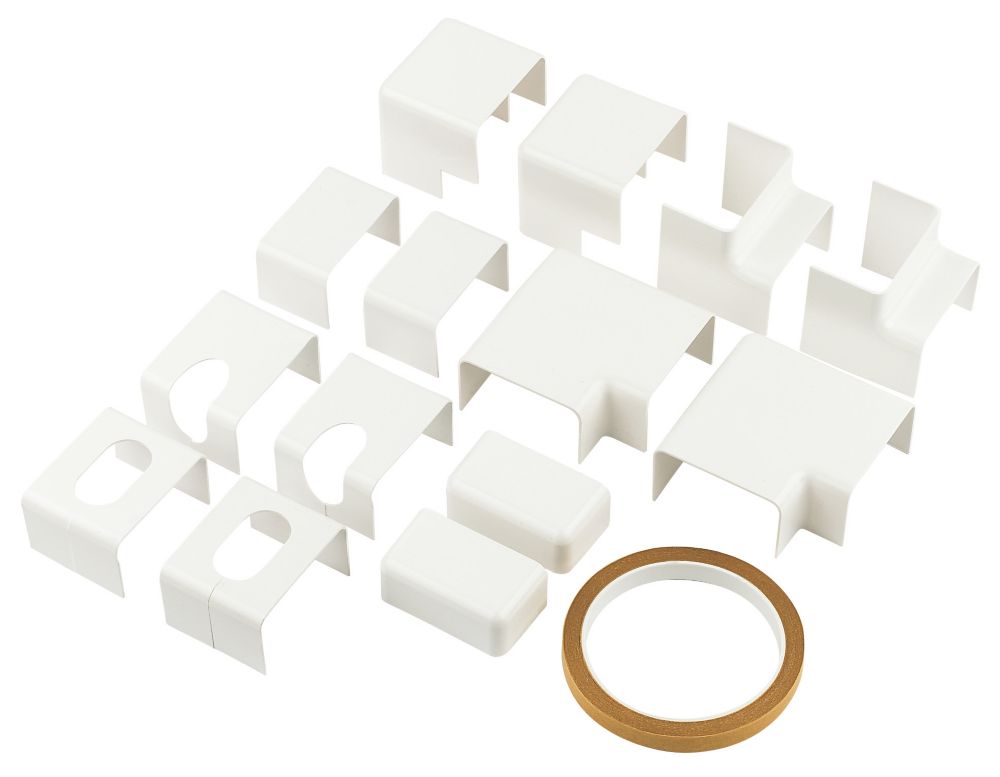 Talon 15mm Pipe Cover Accessories Screwfix