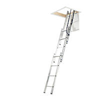 3-Section Aluminium Loft Ladder 3m