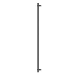 Flomasta 1600mm x 600mm 2784BTU Anthracite Flat  Towel Radiator