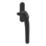 Smith & Locke  Right-Handed Cockspur Window Handle Matt Black