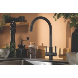 Abode Metix Monobloc Mixer Tap Matt Black