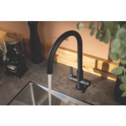 Abode Metix Monobloc Mixer Tap Matt Black