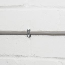 D-Line Safe-D Fire Rated Cable Clip 4.0mm² Silver 100 Pack