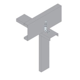 Simpson Strong-Tie Reinforced Angle Brackets Galvanised 30mm x 55mm 25 Pack