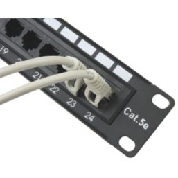 Philex Grey Unshielded RJ45 Cat 5e Ethernet Cable 5m