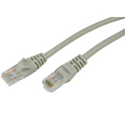 Philex Grey Unshielded RJ45 Cat 5e Ethernet Cable 5m
