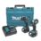 Makita DLX2537ST 18V 2 x 5Ah Li-Ion LXT Brushless Cordless Combi Drill & Impact Driver Twin Pack