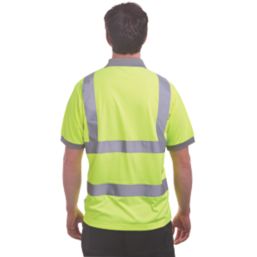 Site  Hi-Vis Polo Shirt Yellow Medium 42.5" Chest