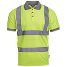 Site  Hi-Vis Polo Shirt Yellow Medium 42 1/2" Chest