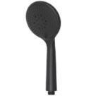 Swirl  Shower Handset Matt Black 110mm x 255mm