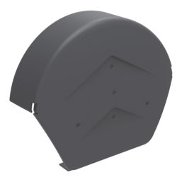 Manthorpe Grey Ridge End Caps 2 Pack