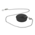 Flomasta Rubber Plug & Chain 16"