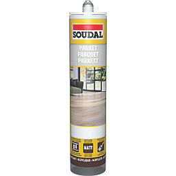 Soudal Parquet & Timber Sealant & Filler Light Grey 290ml