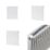 Flomasta 600mm x 600mm 2736BTU White Type 21 Convector Radiator