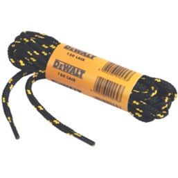 DEWALT  Shoe Laces Black 150cm 1 Pair