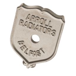 Arroll Chrome Radiator Wall Stay