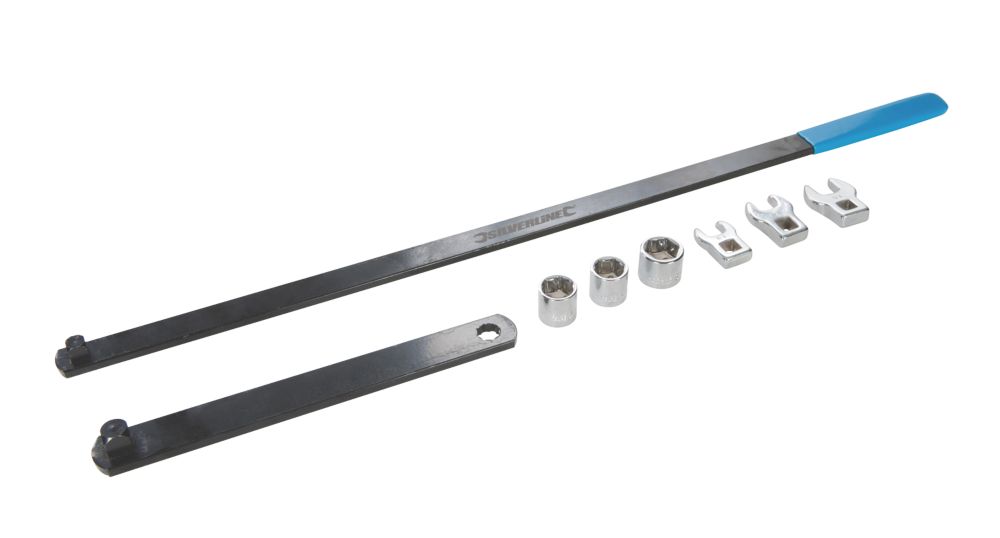 Silverline Serpentine Belt Tool Set 8 Pcs Screwfix