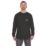 Milwaukee  Long Sleeve T-Shirt Black Medium 40-42" Chest