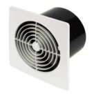 Manrose LP150STW 150mm (6") Axial Kitchen Extractor Fan with Timer White 240V