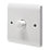 Crabtree Instinct 1-Gang 2-Way LED Dimmer Switch  White