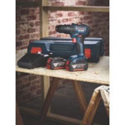 Bosch GSB 18 V-55 18V 2 x 4.0Ah Li-Ion Coolpack Brushless Cordless Combi Drill