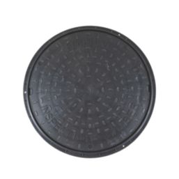 FloPlast Push-Fit Round Restricted Access Chamber Lid 450mm