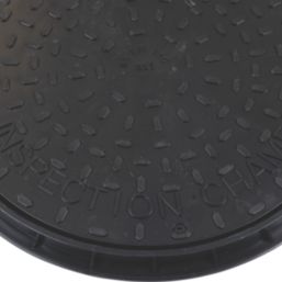 FloPlast Push-Fit Round Restricted Access Chamber Lid 450mm