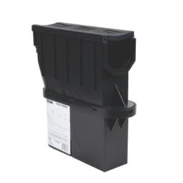 FloPlast D732 Sump Trap Unit & Basket Black 114mm x 340mm