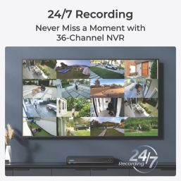 Reolink NVS36 48TB 36-Channel 4K NVR