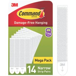 Command Adhesive Picture Hanging Strip Small 14 Pack