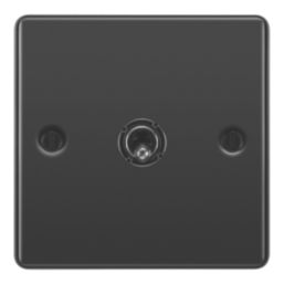 LAP  20A 16AX 1-Gang 2-Way Toggle Switch  Black Nickel