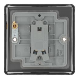LAP  20A 16AX 1-Gang 2-Way Toggle Switch  Black Nickel