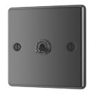 LAP  20A 16AX 1-Gang 2-Way Toggle Switch  Black Nickel