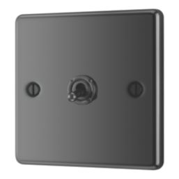 LAP  20A 16AX 1-Gang 2-Way Toggle Switch  Black Nickel