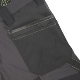 Apache Calgary Work Trousers Grey/Black 36" W 31" L