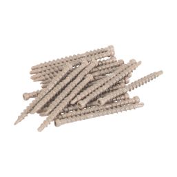 Trend DK/7X10/750 Square Flange Self Drilling Decking Screws 4.8mm x 60mm 750 Pack