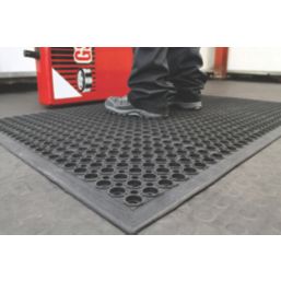COBA Safety Work Floor Mat Black 1500mm x 900mm x 14mm