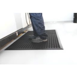 COBA Safety Work Floor Mat Black 1500mm x 900mm x 14mm